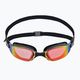 Aquasphere Xceed juodi/juodi/veidrodiniai raudoni plaukimo akiniai EP3030101LMR 2
