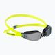 Aquasphere Xceed juodi/geltoni/veidrodiniai sidabriniai plaukimo akiniai