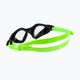 Aquasphere Kayenne 2022 juodi / ryškiai žali / skaidrūs vaikiški plaukimo akiniai 4