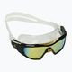 Aquasphere Vista Pro skaidri / auksinė titano plaukimo kaukė 3