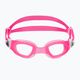 Aquasphere Moby Kid rožiniai/balti/skaidrūs vaikiški plaukimo akiniai 2