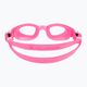 Aquasphere Moby Kid rožiniai/balti/skaidrūs vaikiški plaukimo akiniai 5
