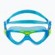 Aquasphere Vista vaikiška plaukimo kaukė turkio / geltonos / skaidrios spalvos 2