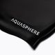 Aquasphere Plain Silicon plaukimo kepurė juoda/balta 2