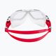 Aquasphere Vista baltos/raudonos/raudonos spalvos vaivorykštinė plaukimo kaukė MS5050906LMI 5