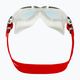 Aquasphere Vista baltos/raudonos/raudonos spalvos vaivorykštinė plaukimo kaukė MS5050906LMI 9