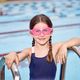 Aquasphere Seal Kid 2 rožinė/rožinė/skaidri vaikiška plaukimo kaukė 5