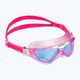 Aquasphere Vista vaikiška plaukimo kaukė rožinė/balta/mėlyna MS5630209LB