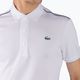 Lacoste vyriški teniso polo marškinėliai balti DH2094 5