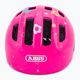 ABUS vaikiškas dviratininko šalmas Smiley 3.0 pink butterfly 2