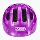 ABUS vaikiškas dviratininko šalmas Smiley 3.0 purpurinė žvaigždė 2