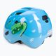 ABUS vaikiškas dviratininko šalmas Smiley 3.0 blue croco 4