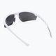 Dviračių akiniai Alpina Tri-Effect 2.2 balti/juodi veidrodžiai/skaidrūs/oranžiniai veidrodžiai 2
