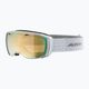 Alpina Estetica Q-Lite pearlwhite gloss/mandarin sph slidinėjimo akiniai 6