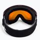 Alpina Granby Q-Lite juodi matiniai/raudoni slidinėjimo akiniai 3