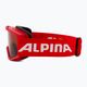 Alpina Piney red matiniai/oranžiniai vaikiški slidinėjimo akiniai 4