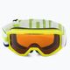 Alpina Piney laimo matinės/oranžinės spalvos vaikiški slidinėjimo akiniai 2