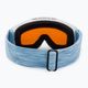 Alpina Piney vaikiški slidinėjimo akiniai balti / žydrai mėlyni matiniai / oranžiniai 3