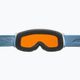 Alpina Piney vaikiški slidinėjimo akiniai balti / žydrai mėlyni matiniai / oranžiniai 7