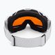 Alpina Nakiska slidinėjimo akiniai balti matiniai/oranžiniai 3