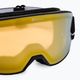 Alpina Nakiska Q-Lite juodi matiniai/auksiniai slidinėjimo akiniai 5