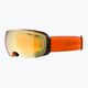 Alpina Granby Q-Lite juodi/moliūgų matiniai/auksiniai slidinėjimo akiniai 6