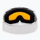 Alpina Double Jack Mag Q-Lite balti blizgūs / veidrodiniai juodi slidinėjimo akiniai 3