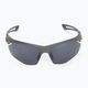Alpina Defey HR mėnulio pilkumo matiniai/juodi veidrodiniai dviratininkų akiniai 3