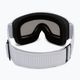 Slidinėjimo akiniai UVEX Downhill 2000 S LM balti matiniai / veidrodiniai sidabriniai / skaidrūs 55/0/438/1026 3