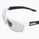 UVEX Sportstyle 706 V balti juodi matiniai/variomatiniai dūminiai akiniai nuo saulės 53/2/005/8201 5