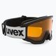 Slidinėjimo akiniai UVEX Athletic LGL black/lasergold lite clear 55/0/522/22