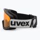 Slidinėjimo akiniai UVEX Athletic LGL black/lasergold lite clear 55/0/522/22 3