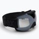 UVEX Downhill 2000 FM slidinėjimo akiniai juodi matiniai / veidrodiniai sidabriniai / skaidrūs 55/0/115/2030