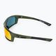 UVEX Sportstyle 225 alyvuogių žalios spalvos matiniai / veidrodiniai sidabriniai akiniai nuo saulės 53/2/025/7716 4