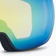 Slidinėjimo akiniai UVEX Compact FM juodi matiniai/veidrodiniai oranžiniai 55/0/130/23 5