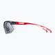 UVEX Sportstyle 802 V juodai raudoni balti/variomatiniai dūminiai dviratininkų akiniai 53/0/872/2301 7