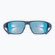 UVEX Sportstyle 230 blue mat/mirror red dviratininkų akiniai 53/2/069/4416 8