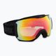 UVEX Downhill 2100 V slidinėjimo akiniai juodi matiniai/veidrodiniai vaivorykštiniai variomatiniai/skaidrūs 55/0/391/2030