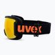 Slidinėjimo akiniai UVEX Downhill 2100 CV juodi matiniai/veidrodiniai oranžiniai colorvision geltoni 55/0/392/24 4