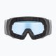 UVEX Athletic FM slidinėjimo akiniai rhino matiniai/veidrodiniai sidabriniai mėlyni 55/0/520/5230 8