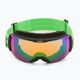 UVEX Downhill 2100 CV slidinėjimo akiniai juodi matiniai/veidrodiniai žali colorvision oranžiniai 55/0/392/26 2