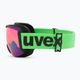 UVEX Downhill 2100 CV slidinėjimo akiniai juodi matiniai/veidrodiniai žali colorvision oranžiniai 55/0/392/26 4