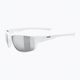Dviračių akiniai UVEX Sportstyle 230 white mat/litemirror silver 53/2/069/8816 5