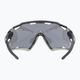 UVEX Sportstyle 228 juodi smėlio matiniai / veidrodiniai sidabriniai dviratininkų akiniai 53/2/067/2816 8