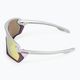 UVEX Sportstyle 231 sidabriniai slyvų matiniai/veidrodiniai raudoni dviratininkų akiniai S5320655316 4