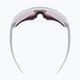 UVEX Sportstyle 231 sidabriniai slyvų matiniai/veidrodiniai raudoni dviratininkų akiniai S5320655316 7