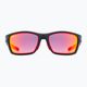 UVEX Sportstyle 232 P juodi matiniai raudoni/poliariniai veidrodiniai raudoni dviratininkų akiniai S5330022330 7