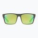 Uvex Lgl 50 CV alyvuogių matinės spalvos / veidrodiniai žali akiniai nuo saulės 53/3/008/7795 6