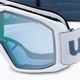 Slidinėjimo akiniai UVEX Elemnt FM white matt/mirror silver blue 55/0/640/1030 5