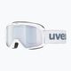 Slidinėjimo akiniai UVEX Elemnt FM white matt/mirror silver blue 55/0/640/1030 7